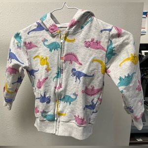 DDSOL Girl Zip-up Jacket Toddler Hoodie Sweatshirt Light Coat Fall Outwear 2t